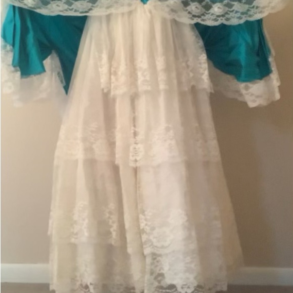 Zum Zum Vintage 80s Ballgown Size 9-10 - Picture 5 of 16